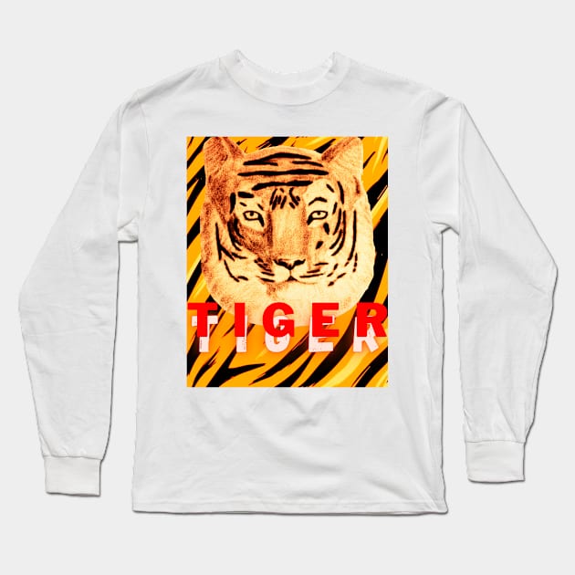 Tigre Long Sleeve T-Shirt by RaelART